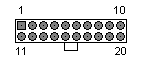 20 PIN MOLEX 39-29-9202