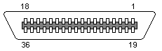 36 PIN CENTRONICS FEMALE