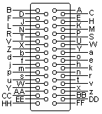 50 PIN M/50 MALE